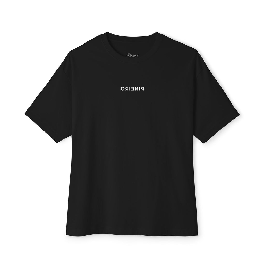 Boxy Tee | Oversized Streetwear T-Shirt with Inverted Logo — Pineiro