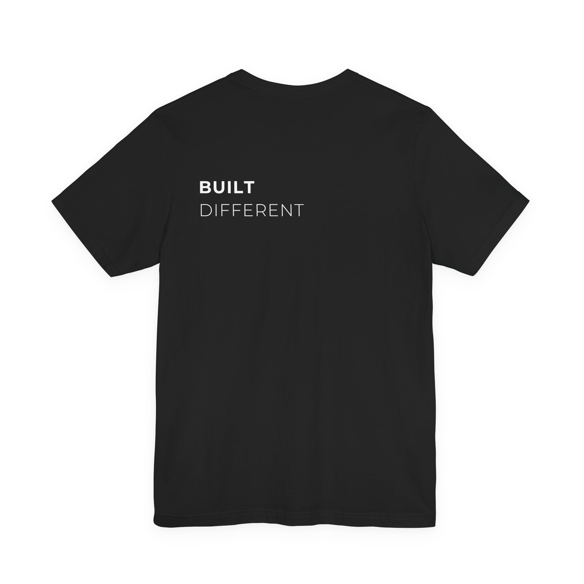 Built Different Tee | Motivational Gym & Lifestyle T-Shirt for Men — Pineiro