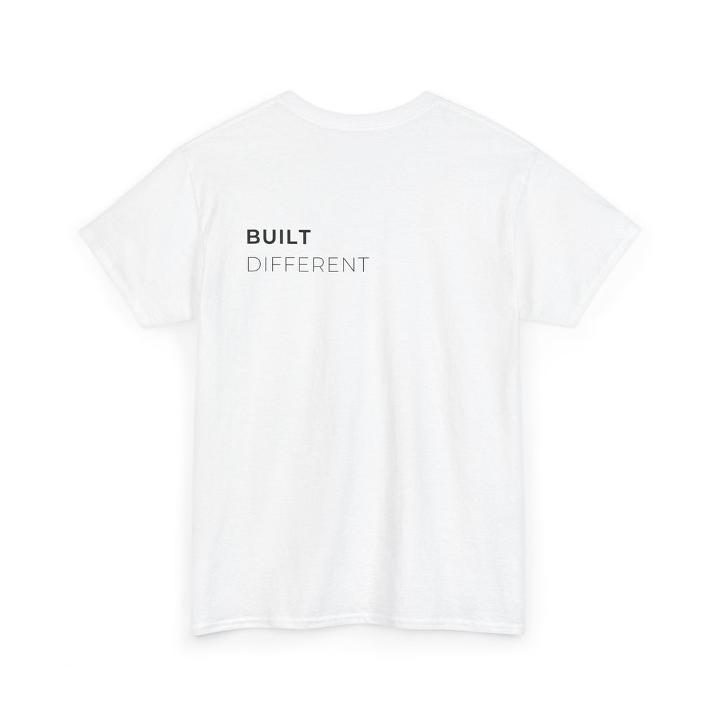 Built Different Tee | Motivational Gym & Lifestyle T-Shirt for Men — Pineiro