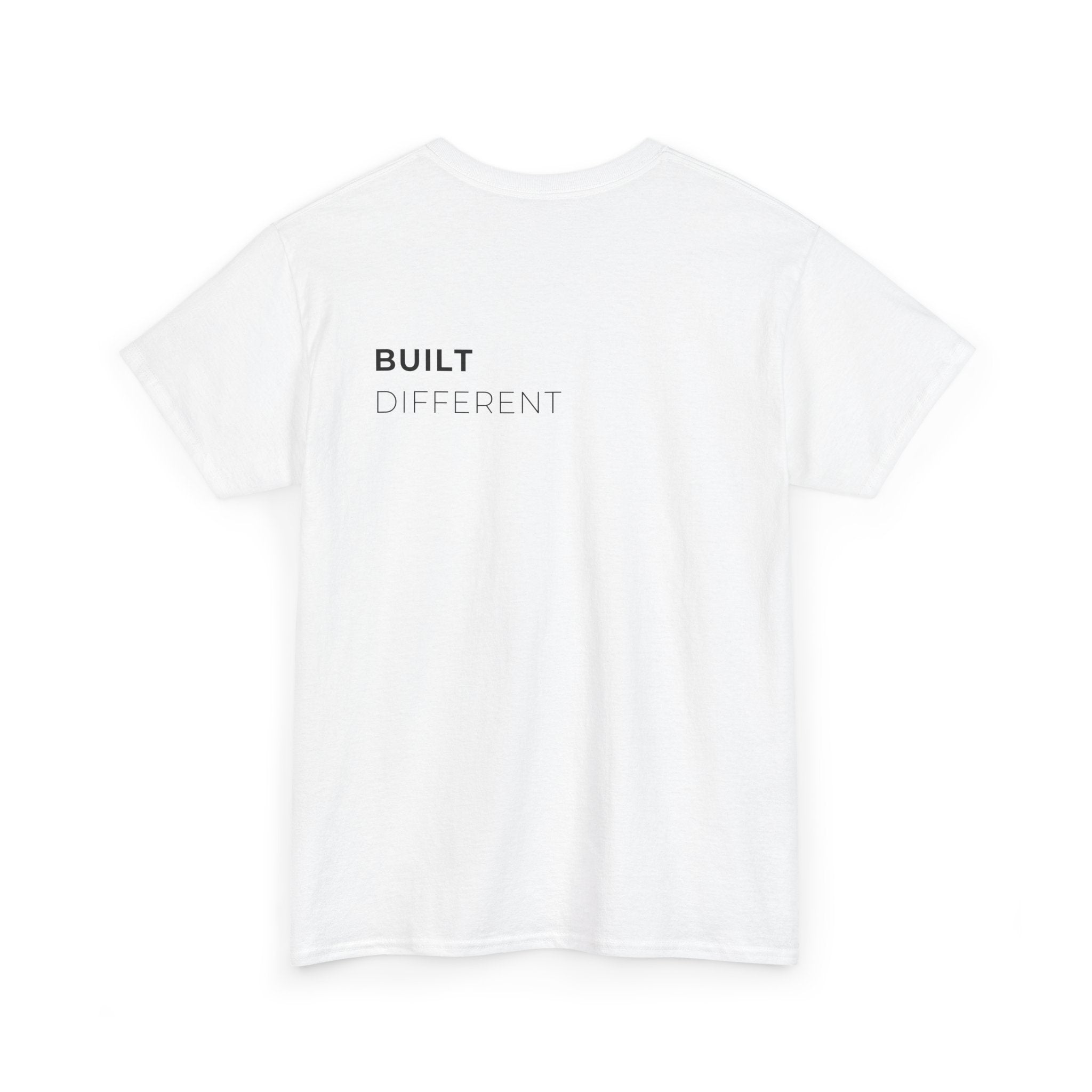 Built Different Tee | Motivational Gym & Lifestyle T-Shirt for Men — Pineiro