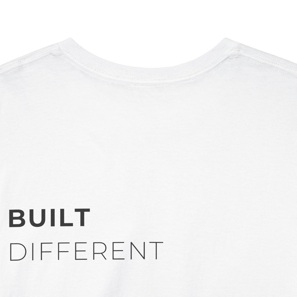 Built Different Tee | Motivational Gym & Lifestyle T-Shirt for Men — Pineiro