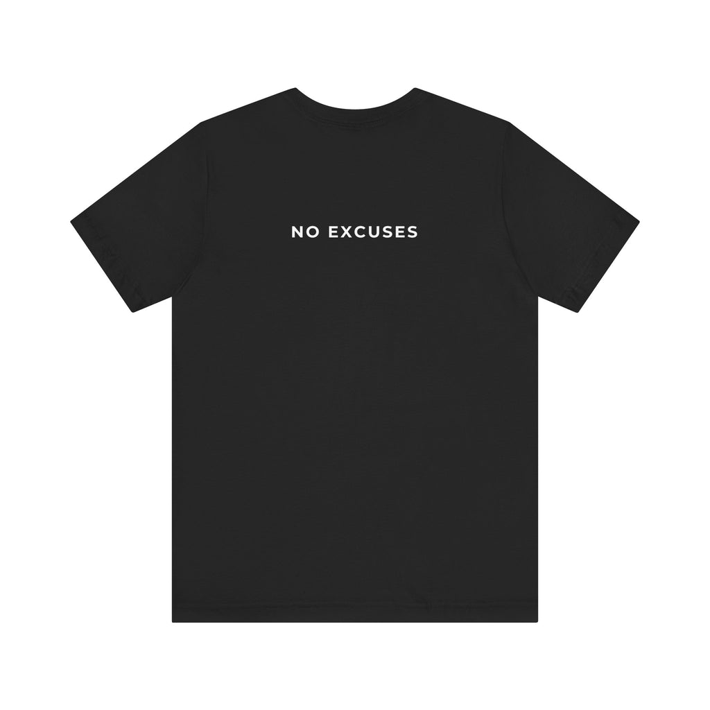 No Excuses Tee | Motivational Gym & Fitness T-Shirt for Men — Pineiro