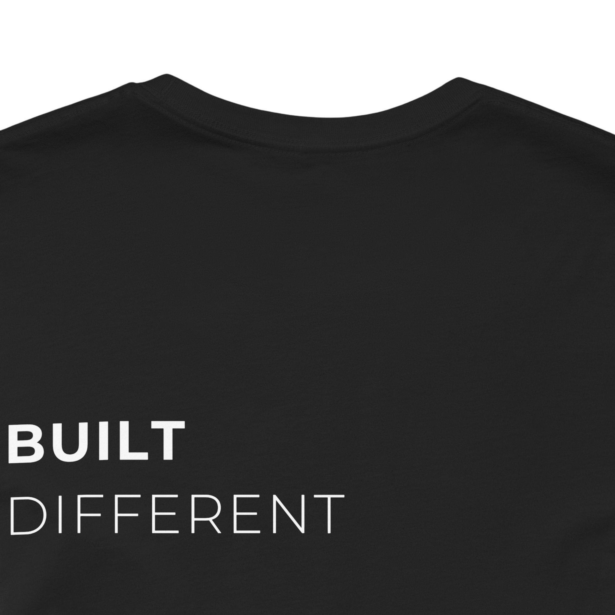 Built Different Tee | Motivational Gym & Lifestyle T-Shirt for Men — Pineiro